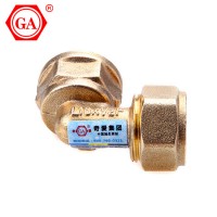 GA Wholesale Brass compression pex pipe fittings pressed brass fittings threaded fittings