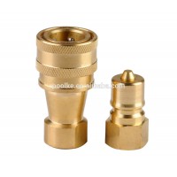 Brass Hydraulic Quick Couplings KZD Series