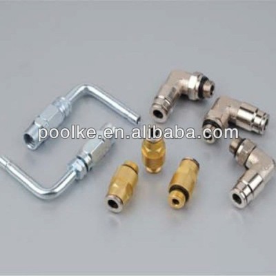 High pressure brass hose fitting