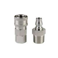 1 BSP fittings 1/2 air hose fittings 1/4 air NPT fittings Brass valve quick release coupling fitting